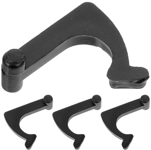 ARTSEWPLY 4 Fibbie di Fissaggio per Giradischi in Vinile Supporto per Braccio Giradischi Compatibile Accessori Vinile per Riproduzione Stabile e Installazione Semplice