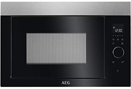 AEG MBE2657SEM Incasso Solo microonde 26 L 900 W Nero, Acciaio inossidabile
