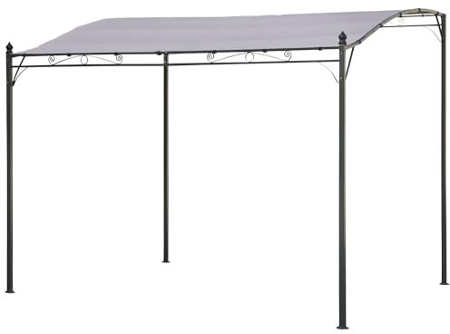 Happy Garden Wandpergola 3 × 2,5m Nice Taupe