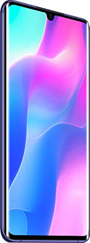 Xiaomi Mi Note 10 Lite Smartphone + casque (écran FHD+ 16,43 cm (6,47 pouces), mémoire interne 128 Go, 6 Go de RAM, appareil photo arrière 64 MP, caméra frontale 16 MP, double SIM, Android 10, violet
