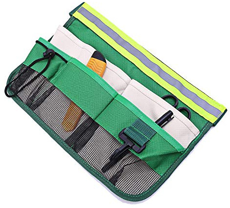 Pocket Gardening Tools Belt Bags 5 Colors Garden Waist Bag Hanging Pouch Garden Tool Belt Oxford Cloth Adjustable Tool Pouch Heavy Duty Tool Apron with Pockets