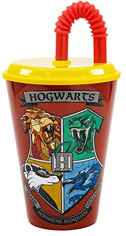 Stor Bicchiere CANNA Easy 430 ML Harry Potter School Shields, (14130)