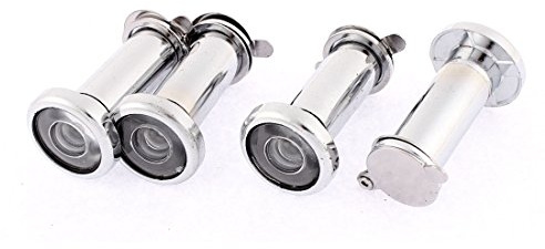 Ruilogod Home Safety 180 Degree Wide Angle Door Peephole Spyhole Viewer 4pcs (id: 3f9 888 1d6 3af 2ae