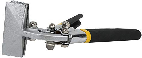 Malco Snips Off Hand Seam,Metal Sheet Bending, Clamp 80mm Wide Iron Pliers Manual Tools Seamer Non Slip Handle Seaming Pliers (Bent)