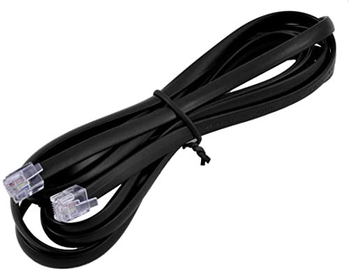 XYWHPGV RJ12 6P6C Ricevitore del telefono ricevitore Cavo di prolunga della 8.4Ft(7360a d5967 49af5 1b060 f2c98 79f04