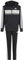 adidas Unisex - Bambini SEASONAL ESSENTIALS TIBERIO 3 STRIPES FLEECE TRACKSUIT, black/white/grey two, 13-14 Years