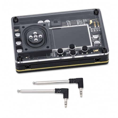 Mini Theremin Elektronisches Musikinstrument, mit Bildschirmanzeige 20 Instrumente und 70 Töne, Tragbares Synthesizer Modul über Typ-C