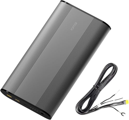 70mai Dashcam Akku Pack BL96NNX, 96Wh LiFePO4-Ersatzstromversorgung mit bis zu 30 Stunden Parkmodus, Ausgestattet mit Unterspannungsschutz, XT30+USB-C Ausgang, 7 Schutz BMS(Sicherungskasten Ladung)