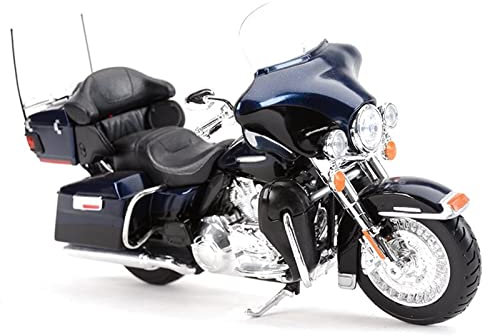 Maßstabgetreues Modell Für Harley Für Electra Glide Ultra Für Limited 2013 Die Cast Vehicles Collectible Hobbies Motorrad Model Toys 1:12(Nero)