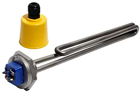 Piezas del Calentador de Agua Calentador de inmersión eléctrico BSP de 1 de Acero Inoxidable 304, 240 V, 2500 W, 3500 W y 4500 W (Color: 240 V, tamaño: Tubo de 3,5 kW y 360 L)(4.5KW 380L Tube)