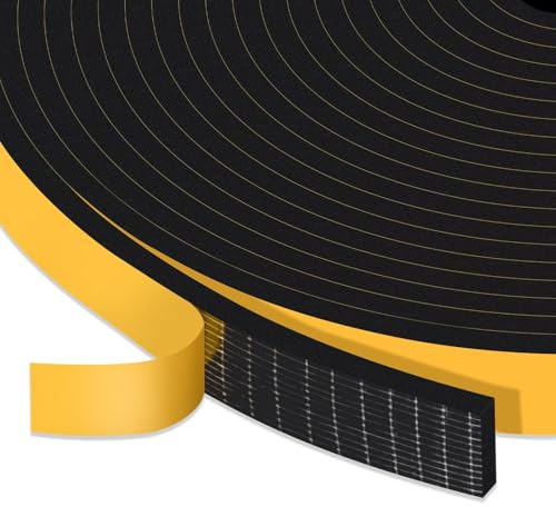 YIMIKI Weather Stripping for Windows & Doors, Blocks Draft, Strong Adhesive