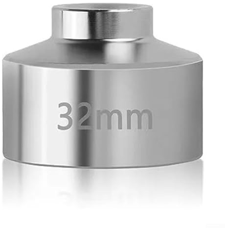 Ölfilter-Steckschlüssel für Mercedes und Fahrzeuge, 27 mm, 32 mm, 36 mm, flaches Design, aus Metall (32 mm)