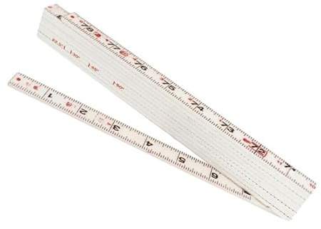 Replacement 78-Inch Folding Rule, Compatible with Milwaukee 48-22-3801, Composite Ruler with Corrosion-Free Joints, 6.5-Foot Folding Measure