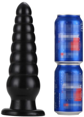 260mm Gode XXL Large Godemichets Plug Anale,Ecarteur - Plug Anal avec 8 Perles Anales et Ventouse,Plug Anale Gode Anale,Extenseur Homme Godes Ceintures Plugs Anals Godes Jouet Sexualité Couple (XXL)