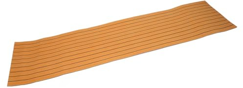 Jeffergarden Pavimentazione per Barche, Tappetino Antiscivolo in Schiuma Eva, Autoadesivo, Migliora Il Comfort per Yacht, Barche e (240 * 60 cm)