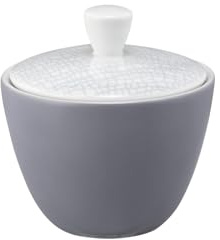 Seltmann Weiden 001.743874 Fashion elegante Grey Azucarero 0,26 L, gris/blanco