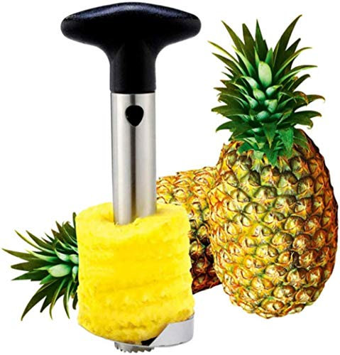 Éplucheur De Couteau D'ananas d'acier Inoxydable 304 pour Couper L'additionneur d'eau D'ananas D'ananas pour Éplucher La Peau Et Le Noyau D'ananas