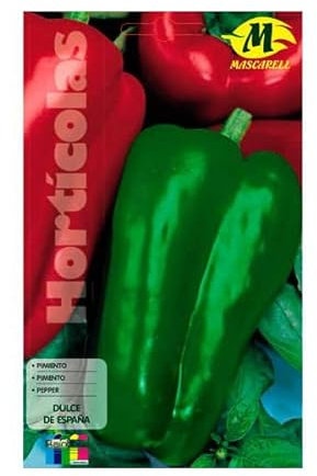 Semillas Horticolas - Pimiento dulce de españa - Mascarell