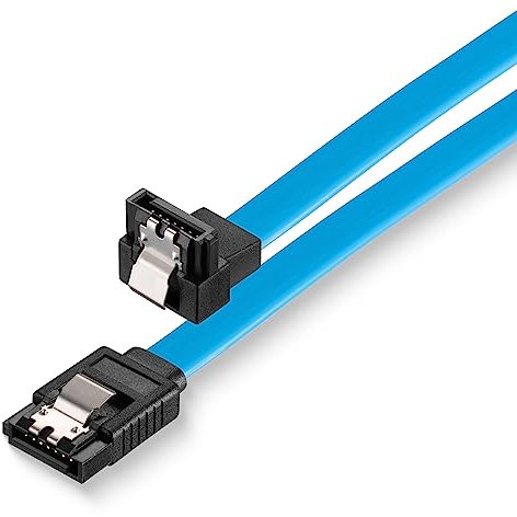 Sonero® SATA III 6Gb/s Datenkabel, 0,30m, gewinkelt, blau