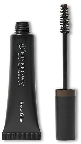 HD BROWS Brow Glue Brow Setting Gels Extreme Hold Gel, Medium Brown