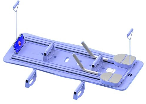Kompaktes Pilates-Gerät, kompaktes Pilates-Reformer-Gerät, Pilates-Board für Heimtraining, tragbares und faltbares Pilates-Reformer-Board-Ausrüstungsset