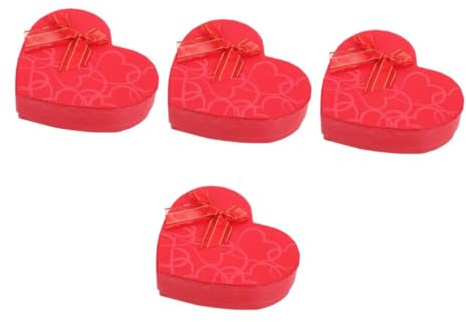 Cabilock 4 Stück Pralinenschachtel Ausgefallene Schachteln Bekleidungsschachteln Für Geschenkschachteln Hemdschachteln Für Pralinen Geschenkschachteln Geburtstagsparty