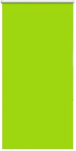 vidaXL Verdunkelungsrollo Grün 65x150 cm Stoffbreite 60,7 cm Polyester, Rollo, Klemmfix, Thermorollo, Verdunklungsrollo, Klemmrollo, Fensterrollo