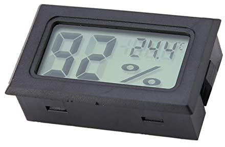 YS-11 Wireless Digital Meter Temperature Humidity Thermometer Hygrometer for Reptile Vivariums Home Office