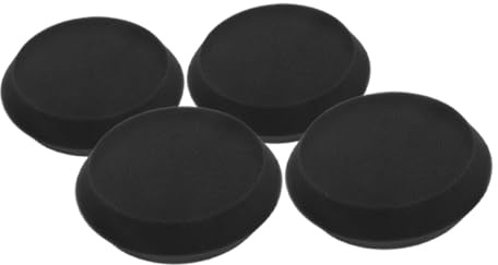 SEWOART 4pièces Lot De Tampons De Polissage Noirs à Bords Inclinés Pour Voiture Et Meubles Outil Précis De Cirage Et Polissage Pour Tâches Diverses