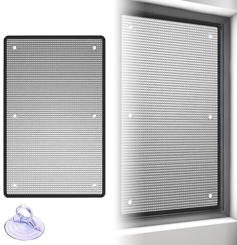 Heat Reflective Window Film,Thermal Insulation Aluminum Foil Film,Privacy Window Tint for Glass,Heat Control Sun Protection Sun Visor,Cooling Insulation Foil for Home Office Garage,7.0 mm(0.27 in)(40x