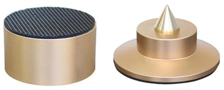 Ldabrye Aluminum Alloy Spring Shock Absorbers Feet For Speakers Vibrations Dampening AntiSlip Base Universals Compatibility Aluminum Alloy Shock Absorbers