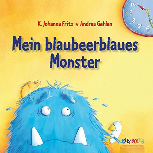 Personalisiertes Kinderbuch - Mein blaubeerblaues Monster - Persönliches Geschenk