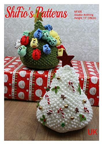 Strickmuster für Weihnachtsdekoration, Weihnachtsbaum, Adventskalender, Aran KP300