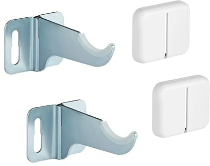MB Wandhalterung für Aluminiumheizkörper mit vertikaler und horizontaler Einstellung, Tragfähigkeit bis zu 100 kg. Abdeckungen sowie Schrauben und Dübel sind enthalten – 3 Stück.