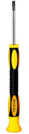 T10 Torx Screwdriver, XBRdepot TR10 Torx Security Screwdriver T10H for PS3 PS4, Xbox Xbox 360 S E, Xbox One S X, PC Macbook HDD Repair (Torx TR10 Screwdriver)