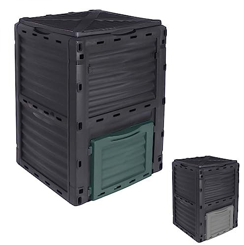 Linxor - Compostiera, bidone, contenitore per il compost da giardino - 300 L