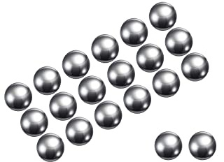 Kozelo 50Stk Präzisionskugeln 4.5mm, 304 Edelstahl für Lager Benutzen Solid