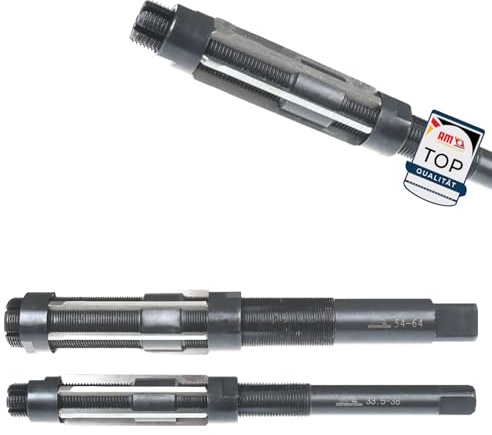 AM-Zerspanungstechnik verstellbare Reibahle Ø8,5-Ø9,25 | Hochwertige verstellbare Handreibahle | Räumahle schnellverstellbar - 8,5-9,25mm