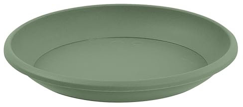 EDA - Piattino universale Ø 30 cm - per vaso di fiori Osaka Ø 40 cm - verde alloro