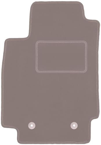 Wielganizator Automatte – Passend für Renault Captur SUV 2013-2019 – Velours – Autozubehör - Auto Fußmatten – Fußmatte Auto – 1-teilig - beige