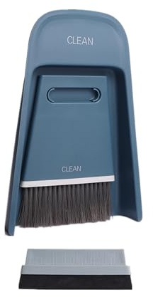 1 Set Mini Dustpan and Brush Portable Broom and Dustpan Set Handheld Small Dustpan and Brush Set Cleaning Brush and Dustpan Combo for Home Desktop Sofa Kitchen Keyboard Sweeping Cars Pet NES