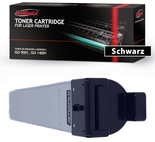 JetWorld Toner Ersatz Samsung CLTK809S Schwarz für CLX-9201, CLX-9201N, CLX-9201NA, CLX-9251, CLX-9251N, CLX-9251NA, CLX-9301, CLX-9301N 20000 Seiten je Tonerkartusche, Hochwertiger Druck