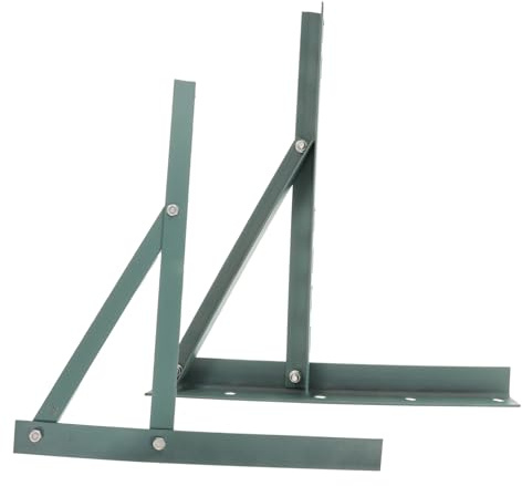 DIYEAH Support Climatisation et Adapté en Acier Revêtement Anti-rouille, Support Métallique Robuste Installation Facile pour Climatiseur pour Étagère Murale