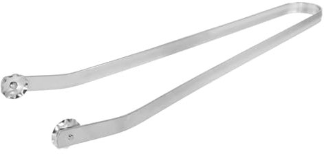 TOPPERFUN Pinzas de Barbacoa Inoxidable Utensilios de Cocina Resistentes y Duraderos BBQ Reuniones y Fiestas Voltear Carne y Verduras