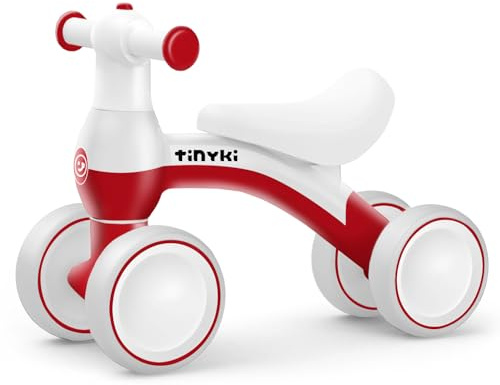 TINYKI Bici Bebe 1 Año Sin Pedales, Bicicleta Equilibrio, Correpasillos