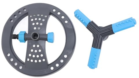 Automatic Lawn Sprinkler | 360 Degree Rotating Water Sprinkler for Yard/Garden/Farm | ABS Irrigation System with Water Saving Design