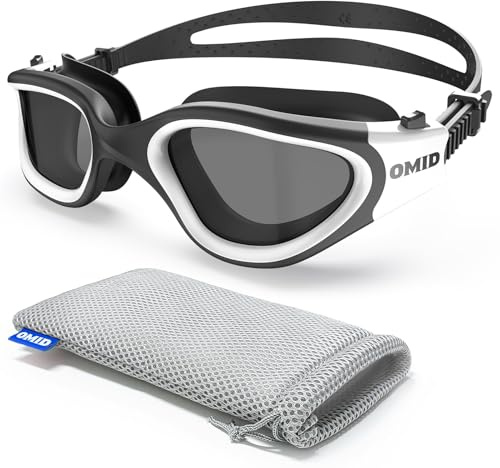 OMID Schwimmbrille, P2 Komfortable Anti-Fog Schwimmbrille für Männer Frauen Erwachsene Jugend