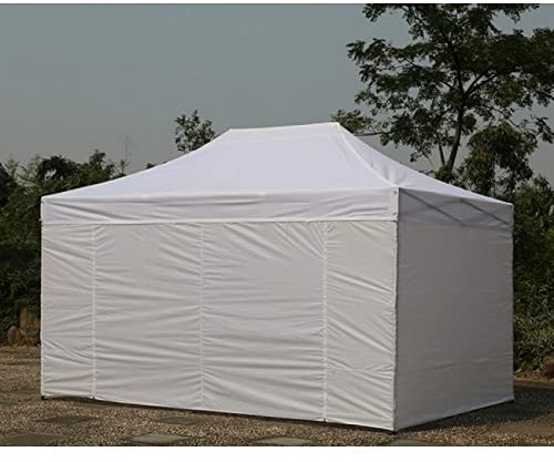 GAZEBO PROF. 3X4,5 MT PIEGHEVOLE RAPIDO AUTOMATICO CON SET PARETI LATERALI (GAZ.BIANCO + 4 PARETI)