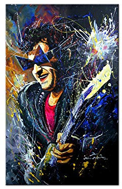 Bild M Concert private Reproduktion, Aluminium, Bertoche, DECLINA, moderne Dibond, Wandtafel, Alu-Druck, Alurahmen, 50 x 80 cm, mehrfarbig