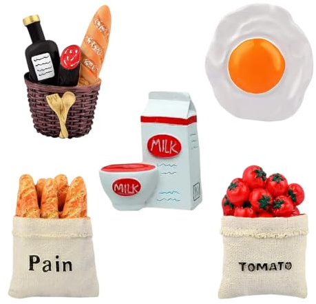 CLDURHGE 5 Unidades Adhesivo Para Nevera, Bonitos Imanes Decoración para Nevera Utilizado Para Pizarras Magnéticas, Cocinas, Oficinas Decoración